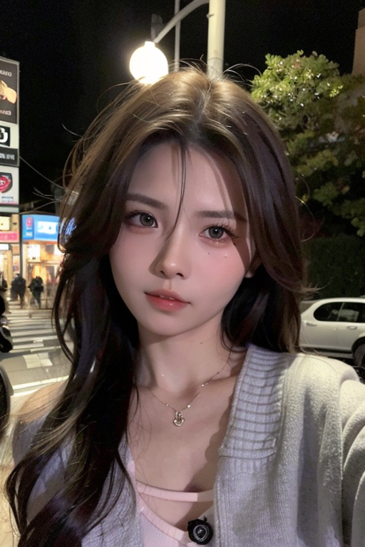 00016-2739720814-1girl, Tokyo street,night, upper body, close-up,face focus, 8k, RAW photo, best quality, masterpiece,realistic, photo-realistic,.png